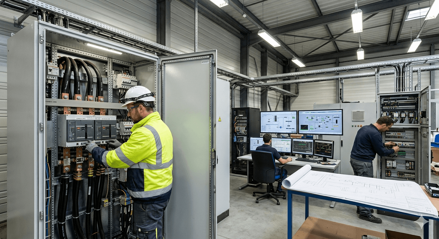Installations électriques industrielles CFO et CFA